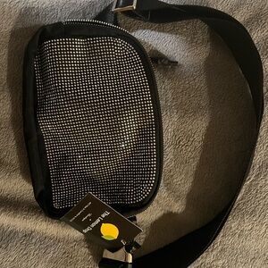 Seatbelt purse with sparkles Brand New